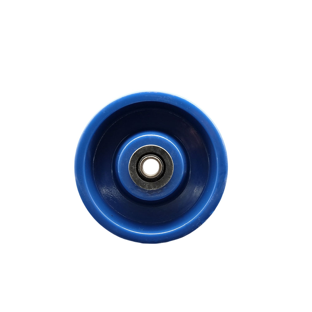 5" x 2" Solid Polyurethane Wheel Only with Roller Bearing - 1/2" Bore - 1000 lbs Capacity per Wheel  -  Service Caster Brand — photo 1