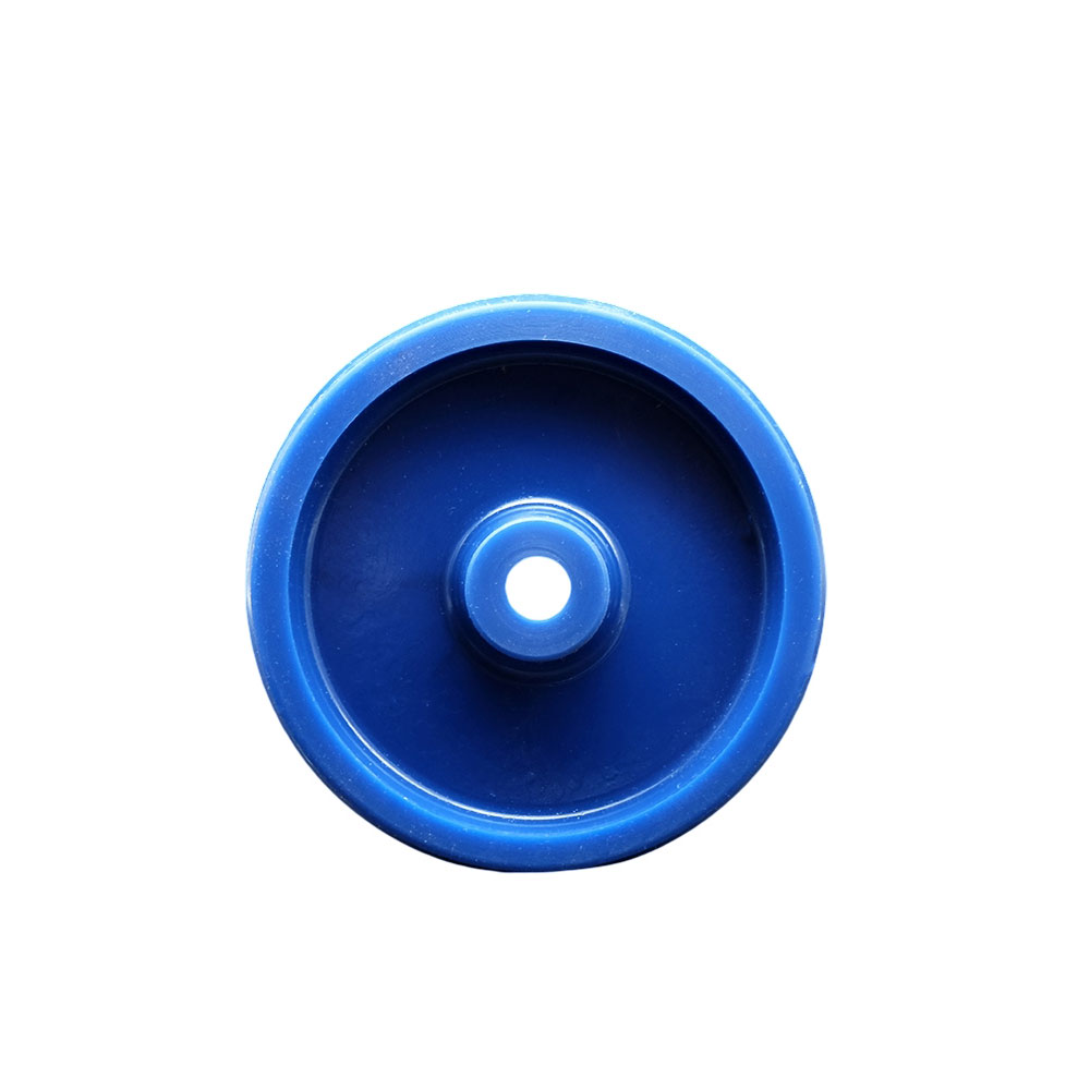 5" x 1.25" Solid Polyurethane Wheel Only - 1/2" Bore - 700 lbs Capacity per Wheel  -  Service Caster Brand — photo 1