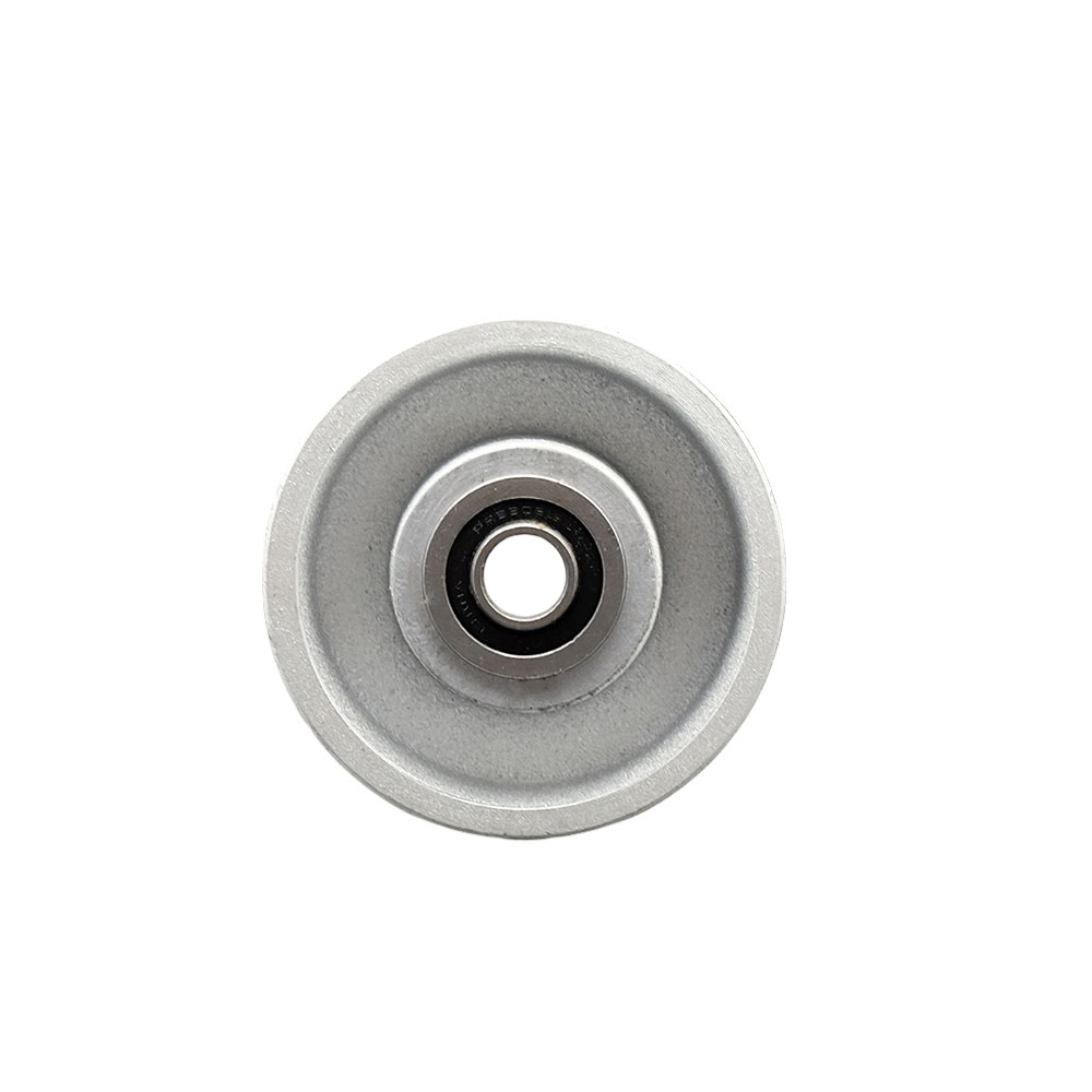 3-1/4" x 2" Semi Steel Cast Iron Wheel Only with Precision Ball Bearing - 1/2" Bore - 700 lbs Capacity per Wheel  -  Service Caster Brand — photo 1