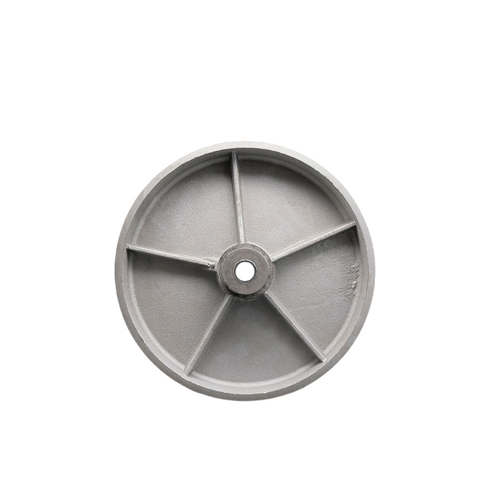 Service Caster Brand Replacement Wheel for McMaster Carr Wheel 2308T52 - 12 Inch Semi Steel Cast Iron Wheel Only with Roller Bearing - 1" Bore - 2500 lbs. Capacity per Wheel — photo 1