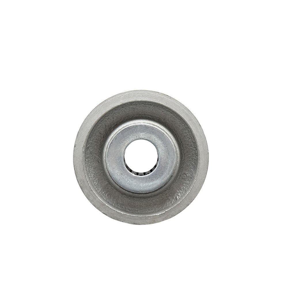 3" x 1.5" Semi Steel Cast Iron Wheel Only with Roller Bearing - 1/2" Bore - 600 lbs Capacity per Wheel  -  Service Caster Brand — photo 1