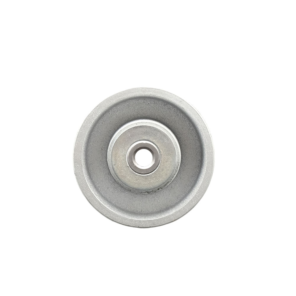 3-1/4" x 2" Semi Steel Cast Iron Wheel Only with Roller Bearing - 1/2" Bore - 700 lbs Capacity per Wheel  -  Service Caster Brand — photo 1