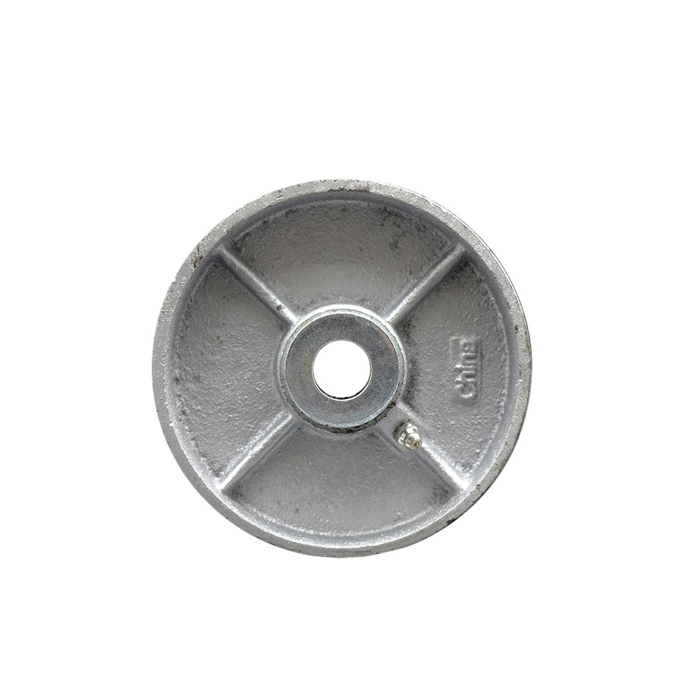 5" x 1.5" Semi Steel Cast Iron Wheel Only with Roller Bearing - 1/2" Bore - 600 lbs Capacity per Wheel  -  Service Caster Brand — photo 1