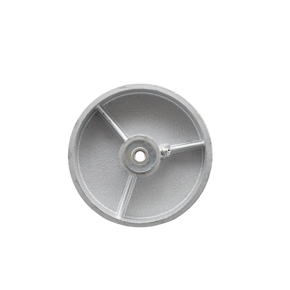5" x 2" Semi Steel Cast Iron Wheel Only with Roller Bearing - 1/2" Bore - 1000 lbs Capacity per Wheel  -  Service Caster Brand — photo 1