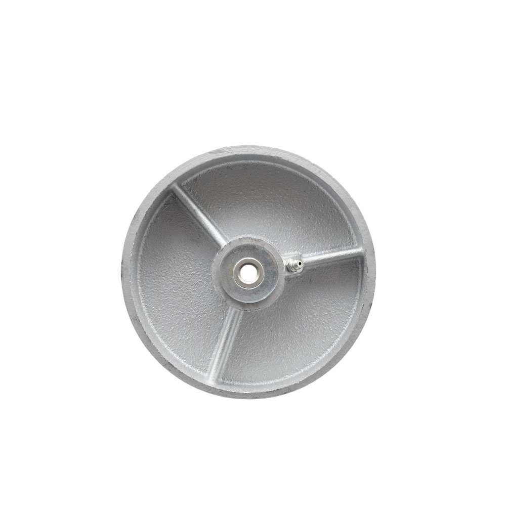 6" x 2" Semi Steel Cast Iron Wheel Only with Roller Bearing - 1/2" Bore - 1200 lbs Capacity per Wheel  -  Service Caster Brand — photo 1