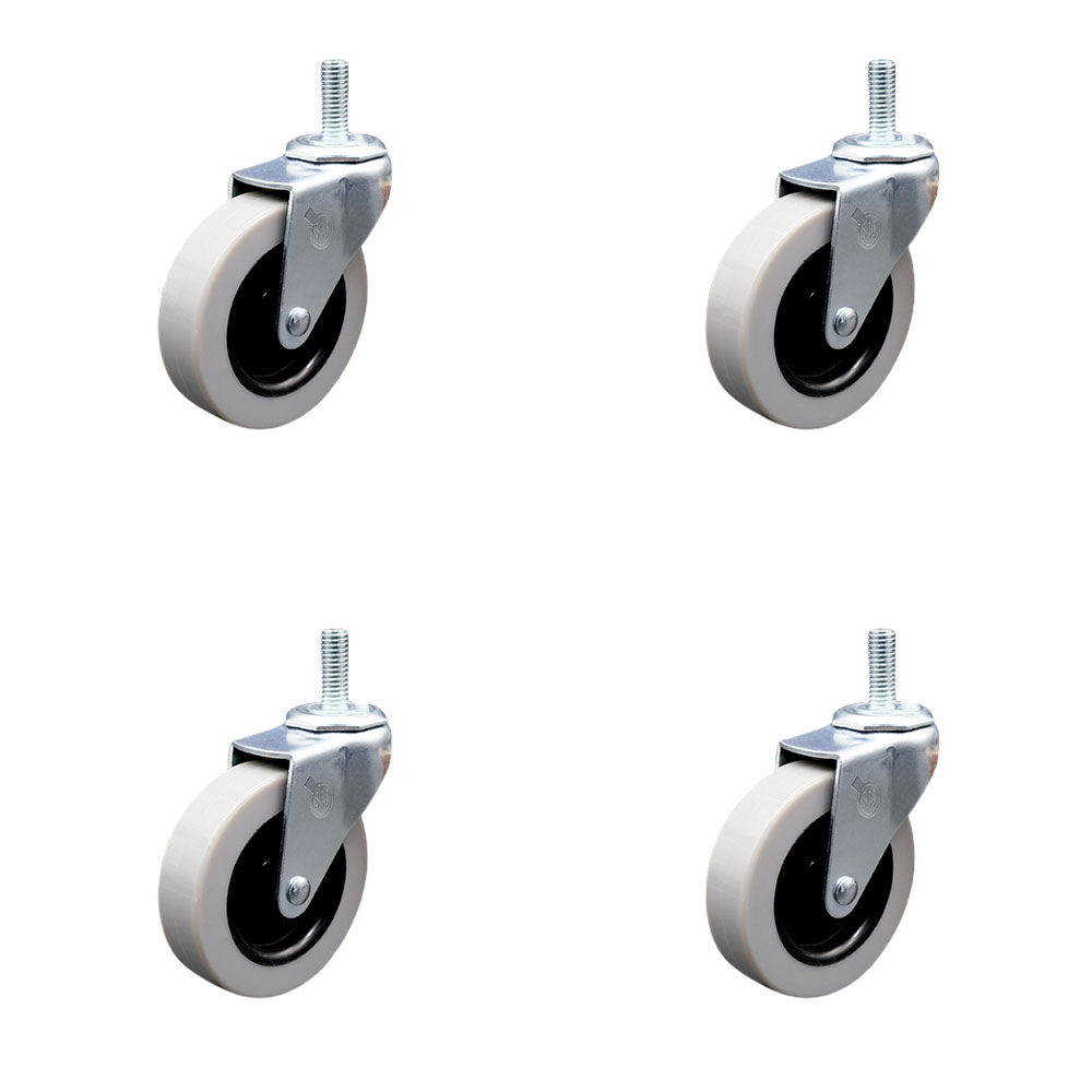 3530-L1 FG3530L10000 Rubbermaid Dolly Replacement Caster – Fits Rubbermaid 2640 and 3530 Dollies Older Than 2004 Only – Set of 4 – Service Caster Brand — photo 1