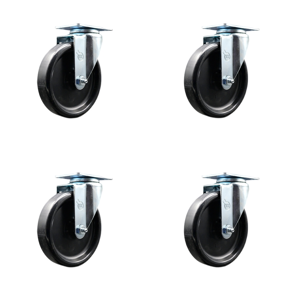 Avantco FF300 FF400 FF500 FF518 Frymaster Dean Floor Fryer Replacement Caster Set - Includes 4 Swivel Casters - Set of 4 - Service Caster Brand — photo 1