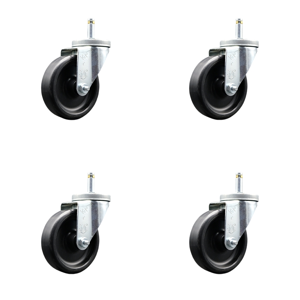 Belshaw HG18-0031-4 - HG18EZ and HG18C Donut Glazers - Replacement Caster Set - Includes 4 Swivel Casters - Set of 4 - Service Caster Brand — photo 1