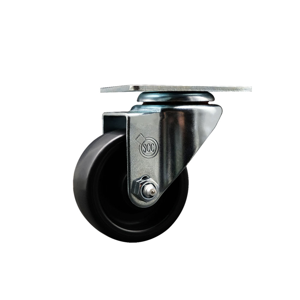 240CPS45U Delfield 3 Inch Swivel Caster - Light Duty Replacement – Polyolefin Wheel - Service Caster Brand — photo 1