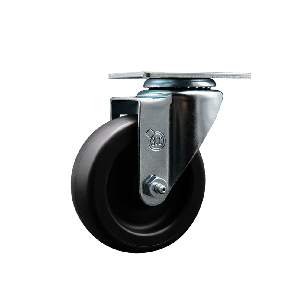 HP3234778 Delfield 4 Inch Swivel Caster - Light Duty Replacement – Polyolefin Wheel - Service Caster Brand — photo 1
