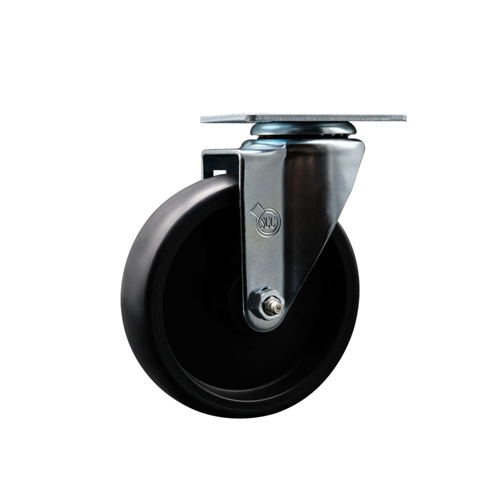 HP3234198 Delfield 5 Inch Swivel Caster - Light Duty Replacement – Polyolefin Wheel - Service Caster Brand — photo 1