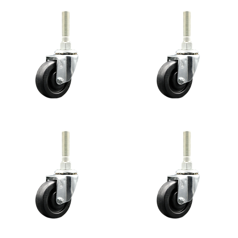 Henny Penny HP17630 – Replacement Caster Set of 4–Fits Henny Penny Ranges 500, 600, CFA-500, CFA-600, PFE-500, PFE-500-CFA, PFE-561, PFE-600, PFG-500, PFG-561, PFG-600–Service Caster Brand — photo 1