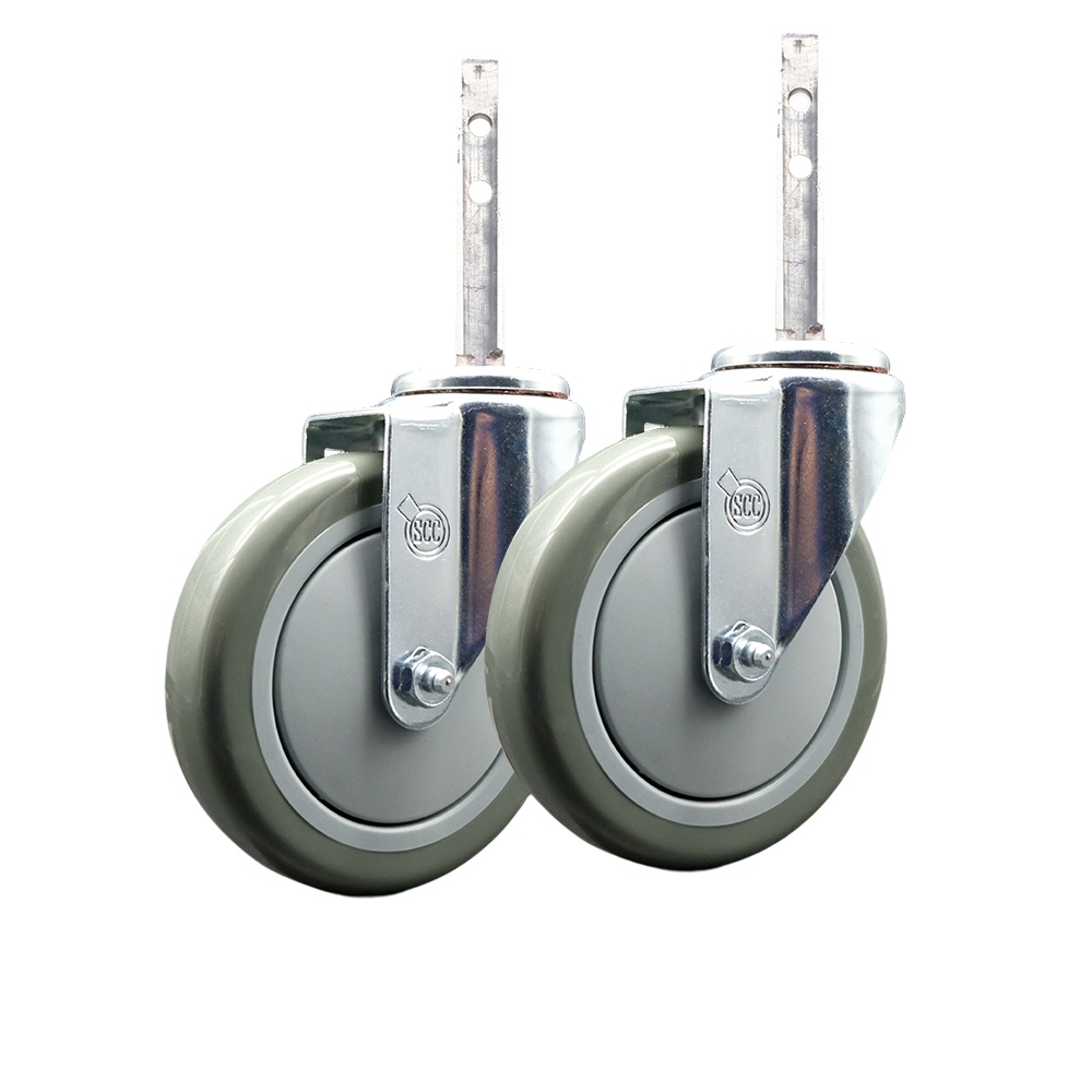 Lakeside Carts 08606 Swivel Caster Replacement Set - Includes 2 Swivel Casters - Set of 2 - Service Caster Brand — photo 1