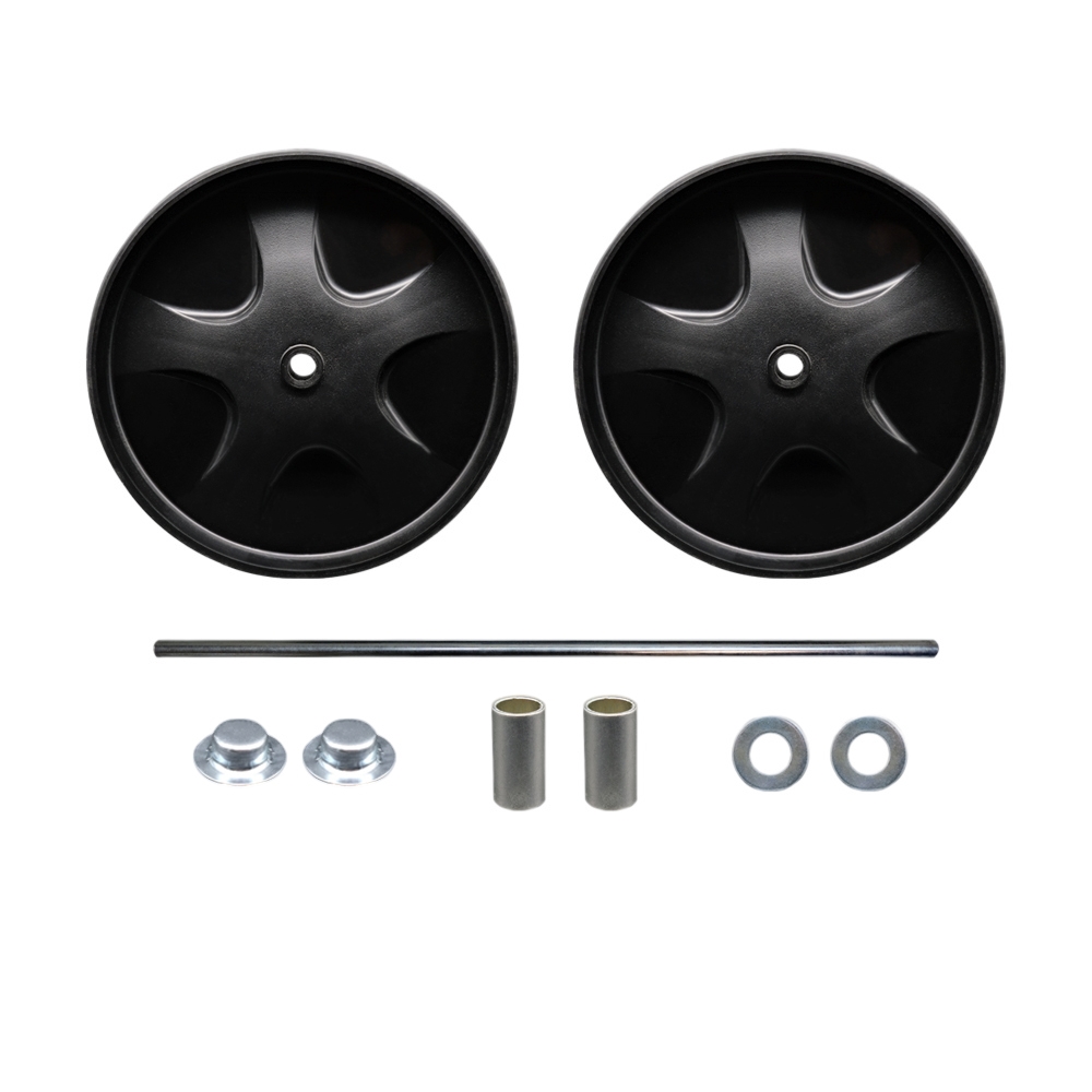 6173L9 FG6173L90000 Rubbermaid Janitor Cleaning Cart Rear Wheels Replacement Kit - Fits Rubbermaid Brute Tandem Dolly Cleaning Cart - Service Caster Brand — photo 1