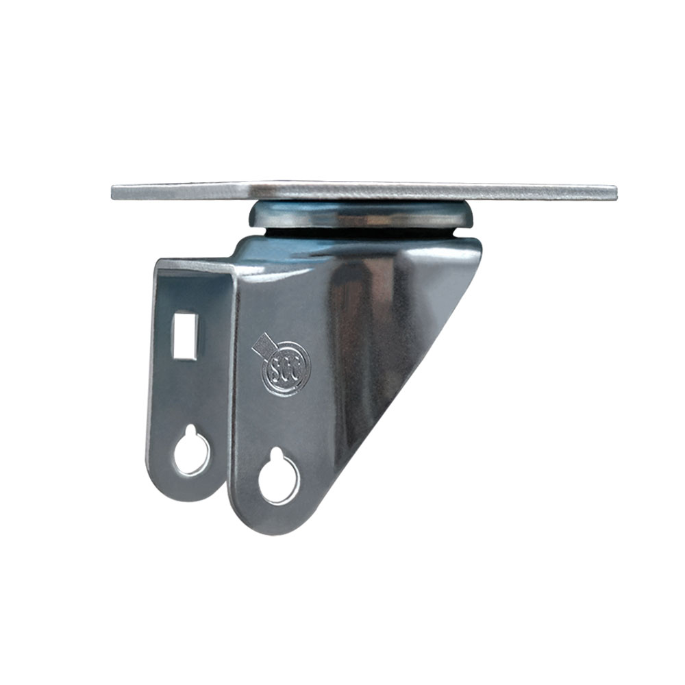 3 Inch Swivel Caster Fork Yoke Rig Frame for Caster Wheels - 350 lbs. Max Capacity - 3-1/8" x 4-1/8" Overall Top Plate - Service Caster Brand — photo 1