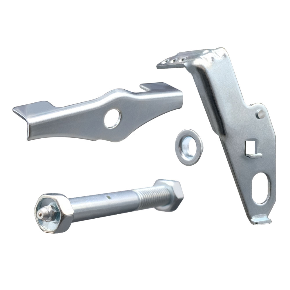 Zinc Plated 8 Inch Top Lock Brake Kit for Series 30 Swivel Casters - Service Caster Brand — photo 1