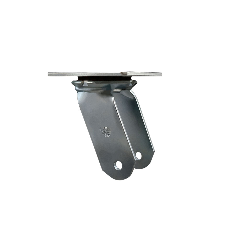 6 Inch Swivel Caster Fork Yoke Rig Frame for Caster Wheels - 1,500 lbs. Max Capacity - 4-1/2" x 6-1/4" Overall Top Plate - Service Caster Brand — photo 1