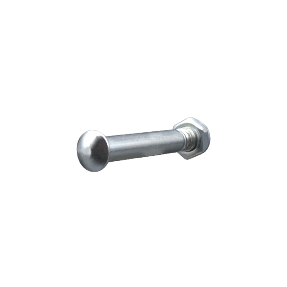 Zinc Plated Axle Kit for Industrial Caster Wheels - 5/16 Inch Diameter x 2-1/8 Inch Length - Service Caster Brand — photo 1