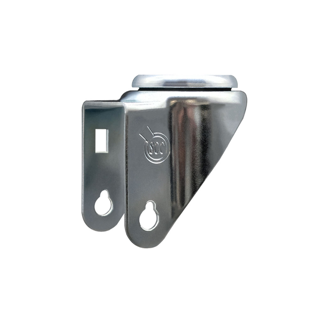 3-1/2 Inch Swivel Bolt Hole Caster Fork Yoke Rig Frame for Caster Wheels - 350 lbs. Max Capacity - 1/2" Diameter Bolt Hole - Service Caster Brand — photo 1