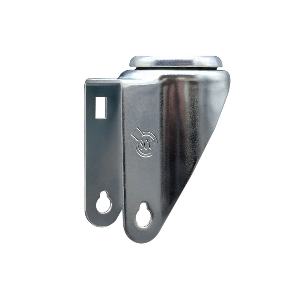 5 Inch Swivel Bolt Hole Caster Fork Yoke Rig Frame for Caster Wheels - 350 lbs. Max Capacity - 1/2" Diameter Bolt Hole - Service Caster Brand — photo 1