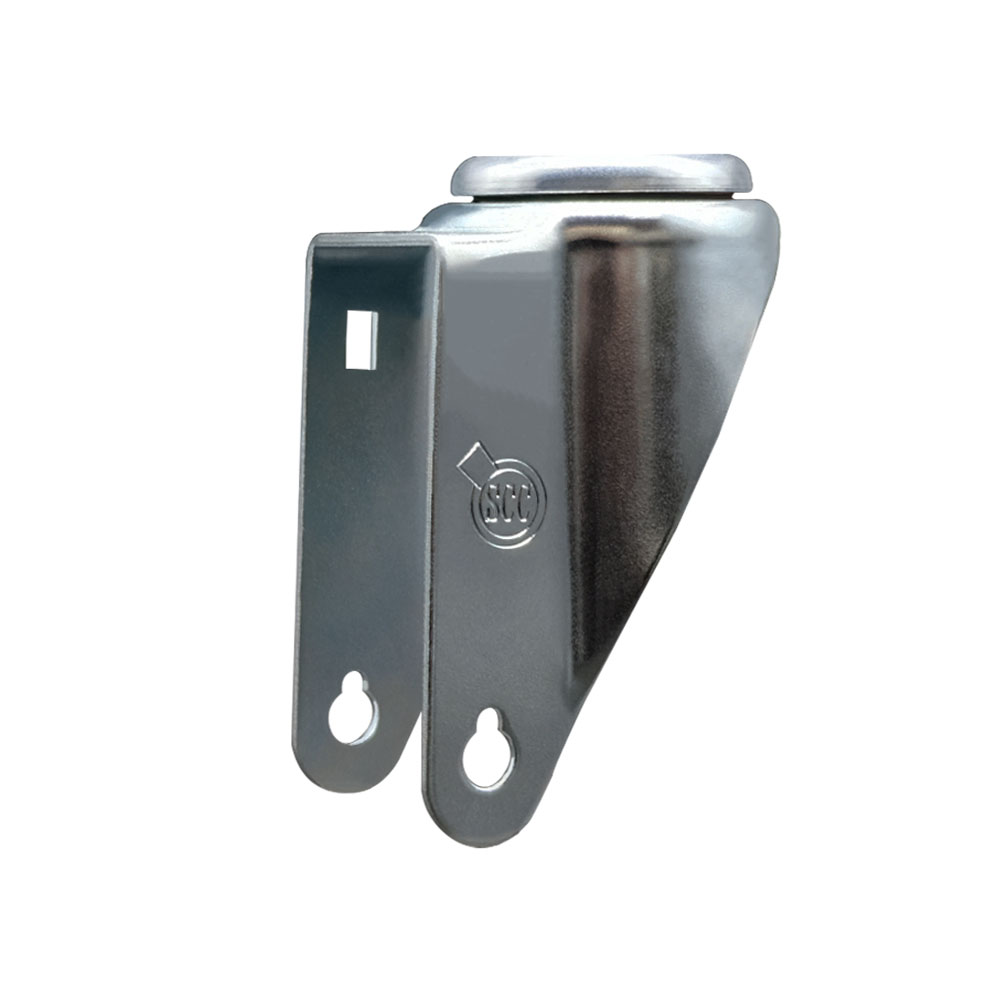 6 Inch Swivel Bolt Hole Caster Fork Yoke Rig Frame for Caster Wheels - 350 lbs. Max Capacity - 1/2" Diameter Bolt Hole - Service Caster Brand — photo 1