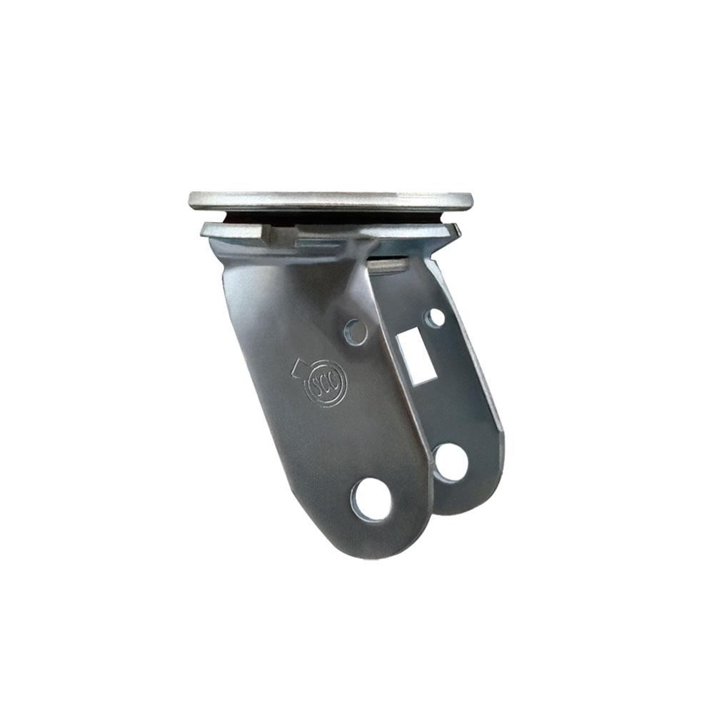 4 Inch Swivel Bolt Hole Caster Fork Yoke Rig Frame for Caster Wheels - 1,250 lbs. Max Capacity - 3/4" Diameter Bolt Hole - Service Caster Brand — photo 1