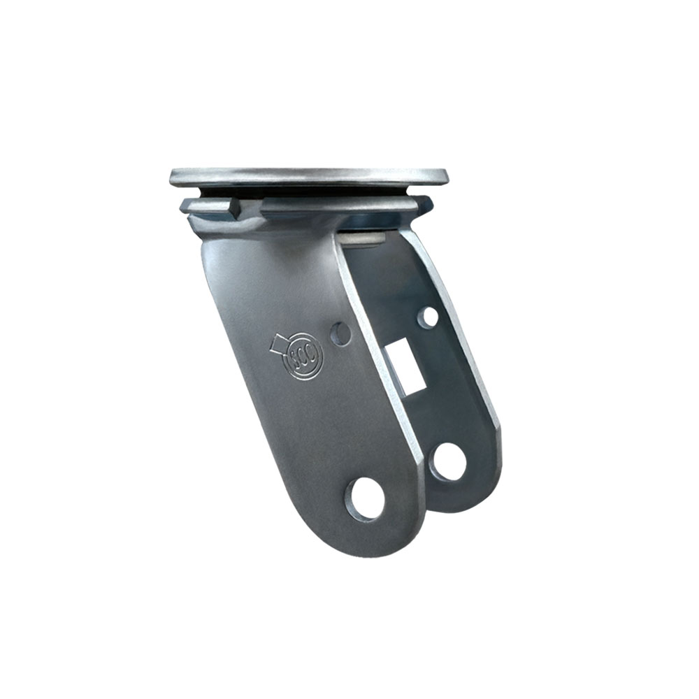 5 Inch Swivel Bolt Hole Caster Fork Yoke Rig Frame for Caster Wheels - 1,250 lbs. Max Capacity - 3/4" Diameter Bolt Hole - Service Caster Brand — photo 1
