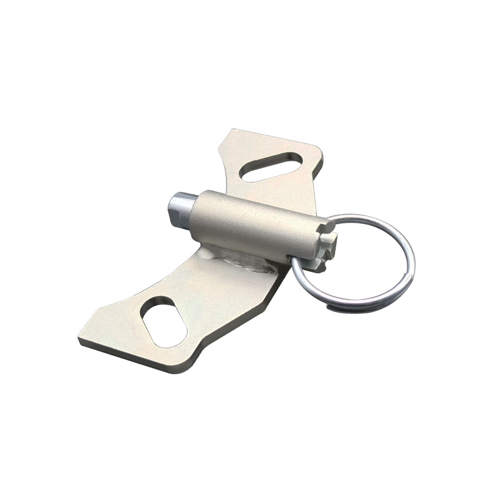 Zinc Plated 4-Position Bolt on Swivel Lock - Field Installable - Series 90 and 92 - Service Caster Brand — photo 1