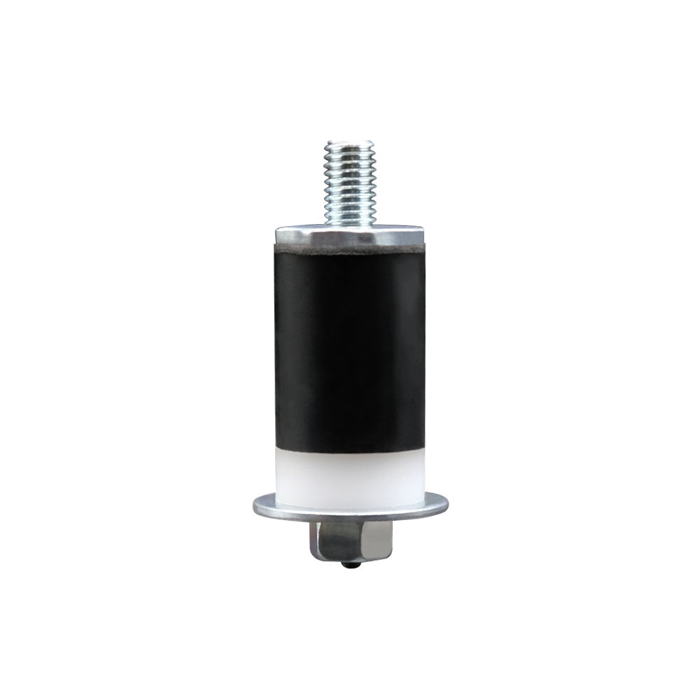 Rubber Expanding Adapter Stem for 1/2 Inch Bolt Hole Casters - Fits 1-1/2 Inch Inside Diameter Tubing - Service Caster Brand — photo 1