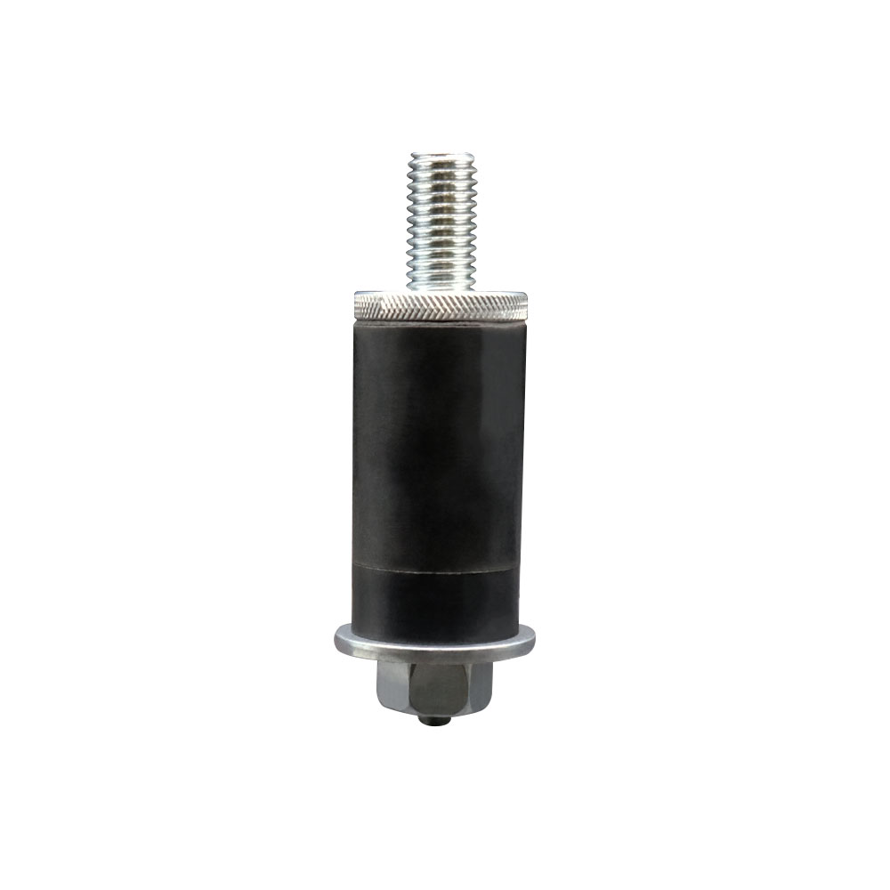 Rubber Expanding Adapter Stem for 1/2 Inch Bolt Hole Casters - Fits 1-1/4 Inch Inside Diameter Tubing - Service Caster Brand — photo 1