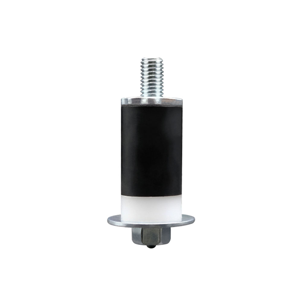 Rubber Expanding Adapter Stem for 1/2 Inch Bolt Hole Casters - Fits 1-3/8 Inch Inside Diameter Tubing - Service Caster Brand — photo 1