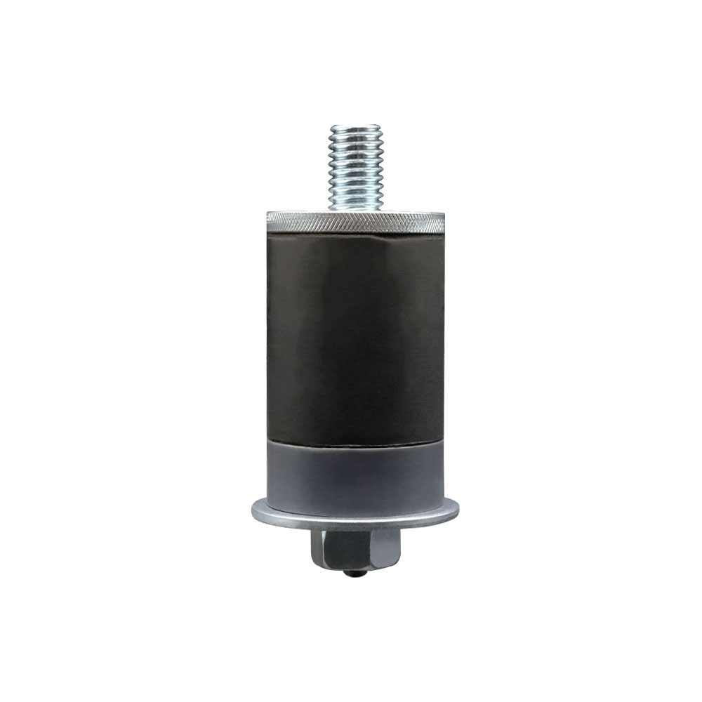 Rubber Expanding Adapter Stem for 1/2 Inch Bolt Hole Casters - Fits 1-5/8 Inch Inside Diameter Tubing - Service Caster Brand — photo 1