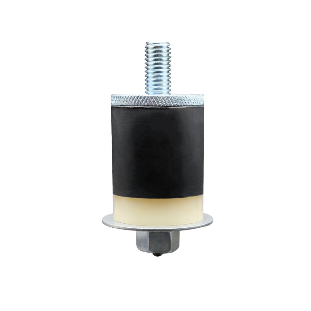 Rubber Expanding Adapter Stem for 1/2 Inch Bolt Hole Casters - Fits 1-7/8 Inch Inside Diameter Tubing - Service Caster Brand — photo 1