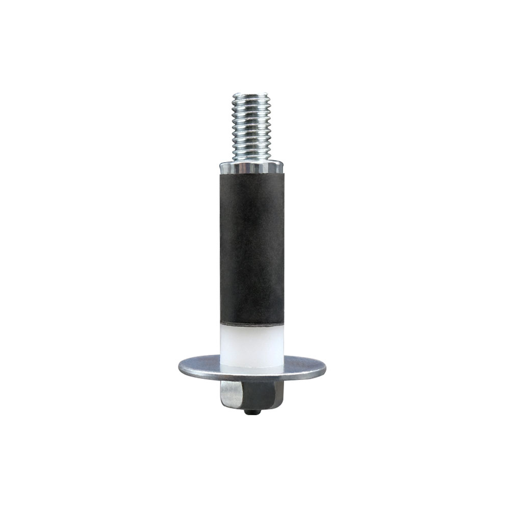 Rubber Expanding Adapter Stem for 1/2 Inch Bolt Hole Casters - Fits 7/8 Inch Inside Diameter Tubing - Service Caster Brand — photo 1