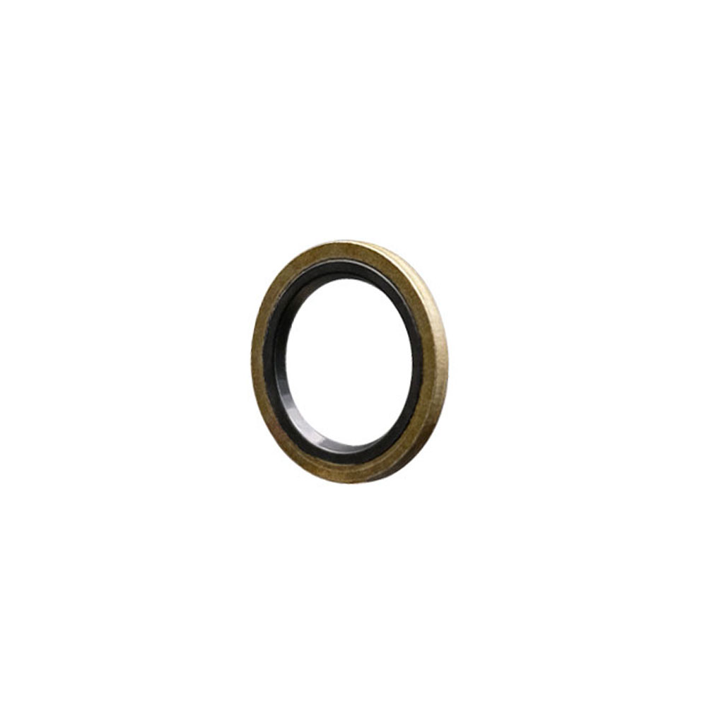 Steel Pressfit Retainer Washer with Neoprene Seal for Industrial Caster Wheels - 1 Inch Inside Diameter x 1-7/16 Inch Outside Diameter - Service Caster Brand — photo 1