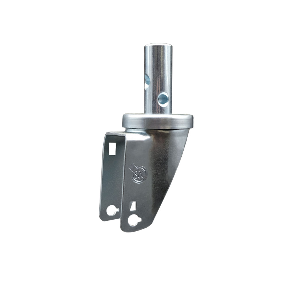 5 Inch Swivel Caster Fork Yoke Rig Frame for Caster Wheels – 350 lbs. Max Capacity – 1 Inch Diameter x 2-1/2 Inch Length Round Stem – Service Caster Brand — photo 1