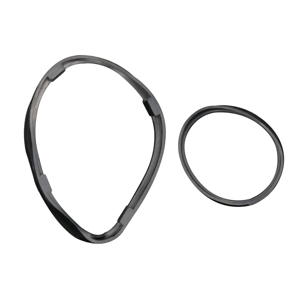 High Temperature Rubber Raceway Seal Kit for Top Plate Casters - Fits Casters with 4 Inch x 4-1/2 Inch Overall Top Plate - Service Caster Brand — photo 1