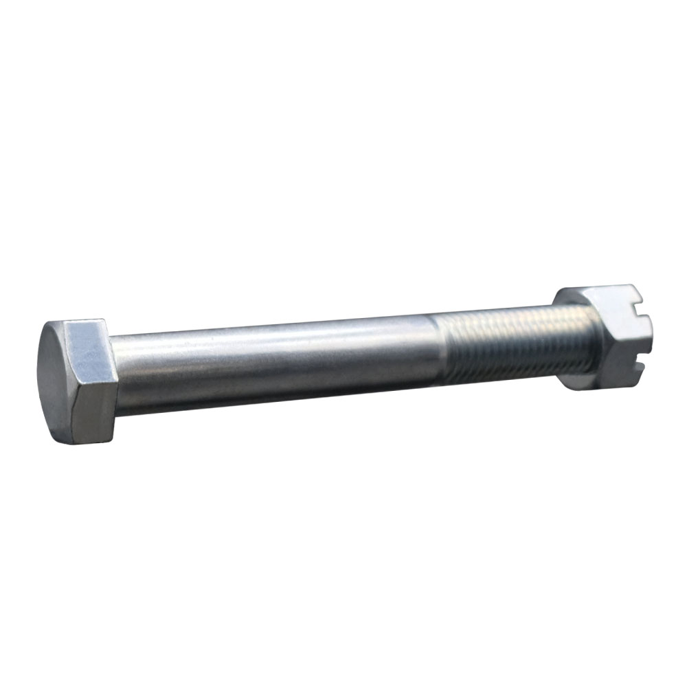 Zinc Plated Solid Axle Kit for Industrial Caster Wheels - 1 Inch Diameter x 16 Inch Length - Service Caster Brand — photo 1