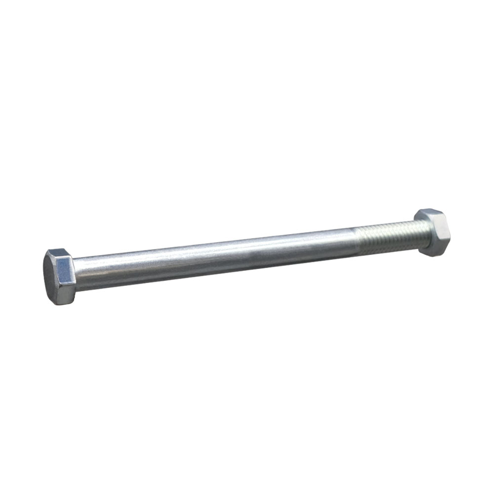 Zinc Plated Solid Axle Kit for Industrial Caster Wheels - 1/2 Inch Diameter x 6-1/2 Inch Length - Service Caster Brand — photo 1