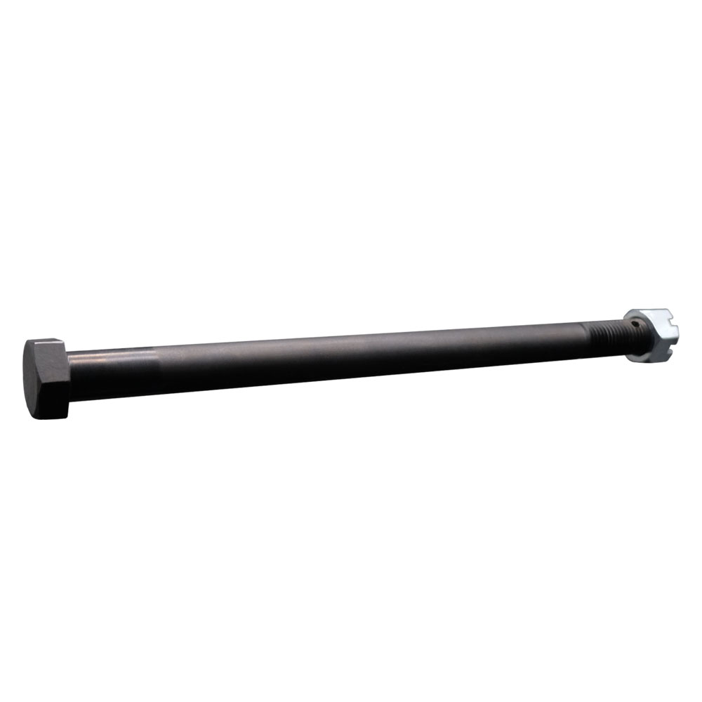Zinc Plated Solid Axle Kit for Industrial Caster Wheels - 1 Inch Diameter x 7-1/2 Inch Length - Service Caster Brand — photo 1