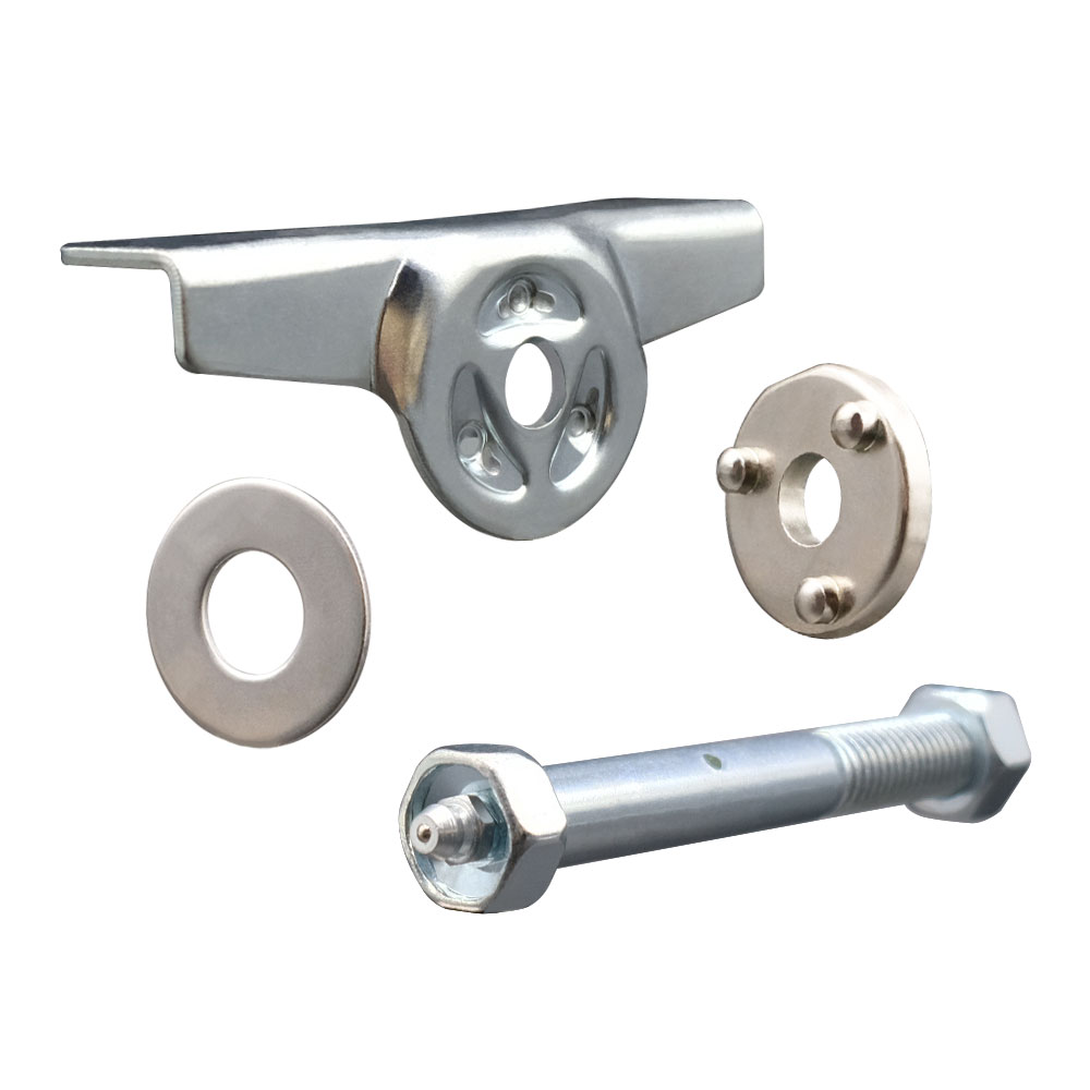 Zinc Plated Short Side Lock Brake Kit for Series 30 and 35 Swivel and Rigid Casters - Service Caster Brand — photo 1