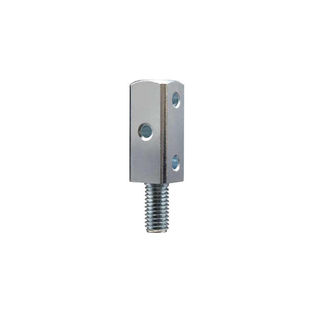 Zinc Plated Square Stem for 1/2 Inch Bolt Hole Casters - 7/8 Inch Diameter x 2 Inch Length - Service Caster Brand — photo 1