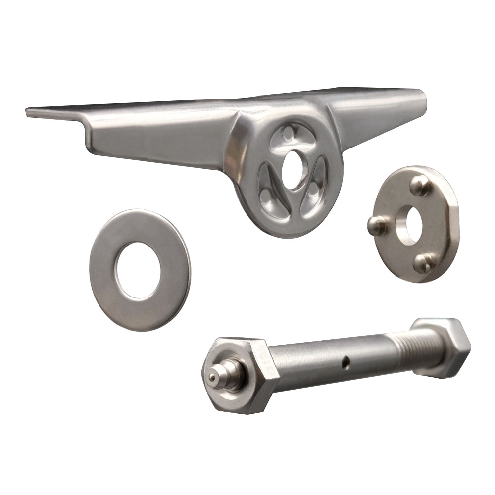Service Caster Brand Replacement Brake Kit for McMaster Carr Brake Kit 22595T91 - Stainless Steel Side Lock Brake - Field Installable — photo 1