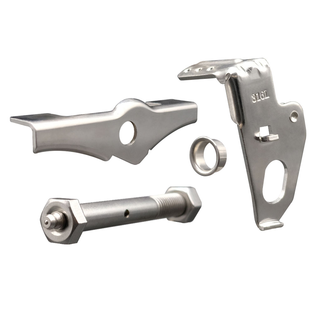 316 Stainless Steel 5 Inch Top Lock Brake Kit for Series 30 Swivel Casters - Service Caster Brand — photo 1