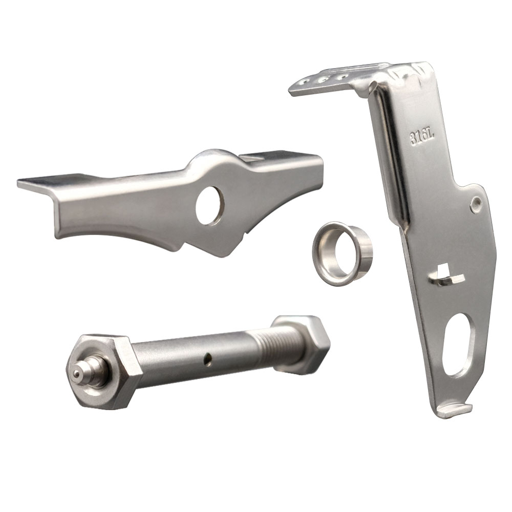 316 Stainless Steel 8 Inch Top Lock Brake Kit for Series 30 Swivel Casters - Service Caster Brand — photo 1