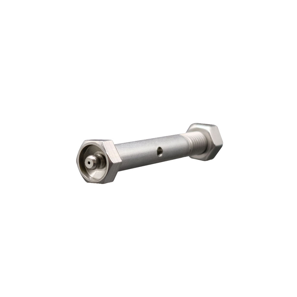 Stainless Steel Axle Kit with Grease Zerk Fitting for Industrial Caster Wheels - 1/2 Inch Diameter x 3-1/2 Inch Length - Service Caster Brand — photo 1