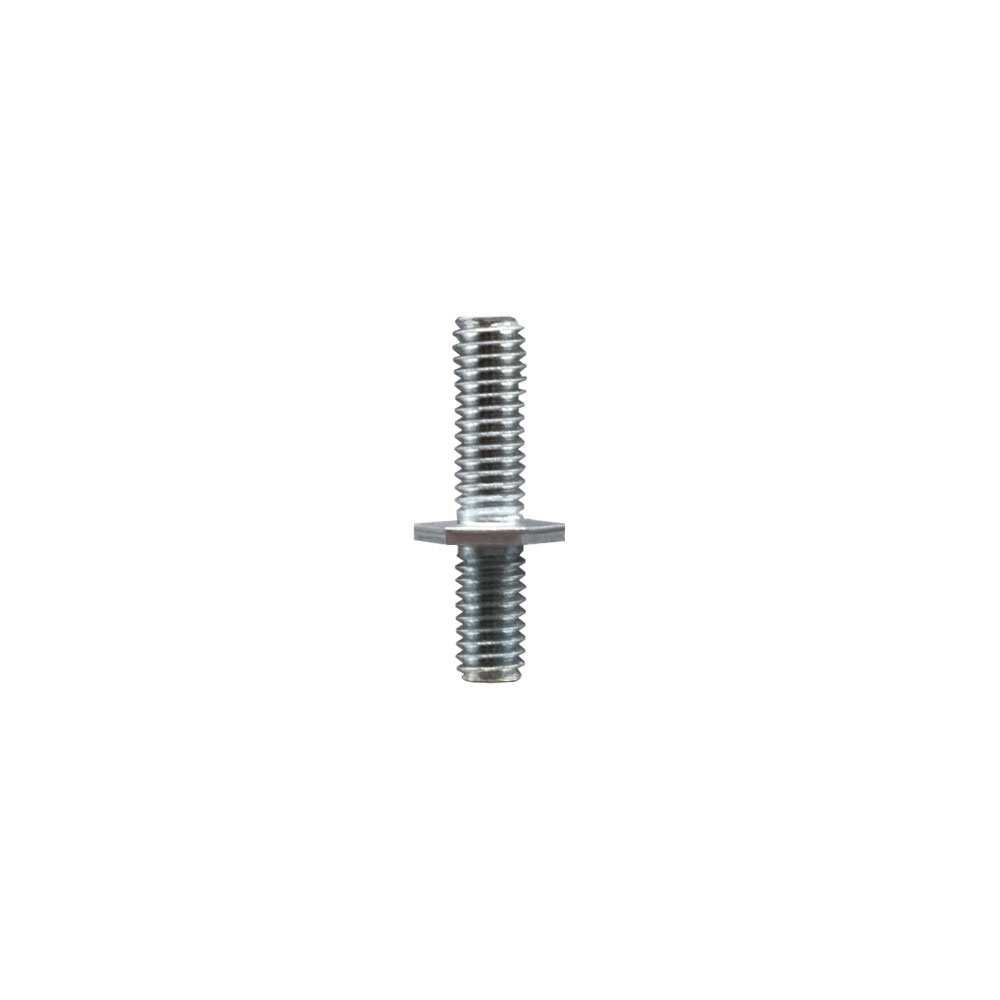 Zinc Plated Threaded Stem for 3/8 Inch Light Duty Bolt Hole Casters - 3/8 Inch Diameter - 16 TPI x 1 Inch Length - Service Caster Brand — photo 1