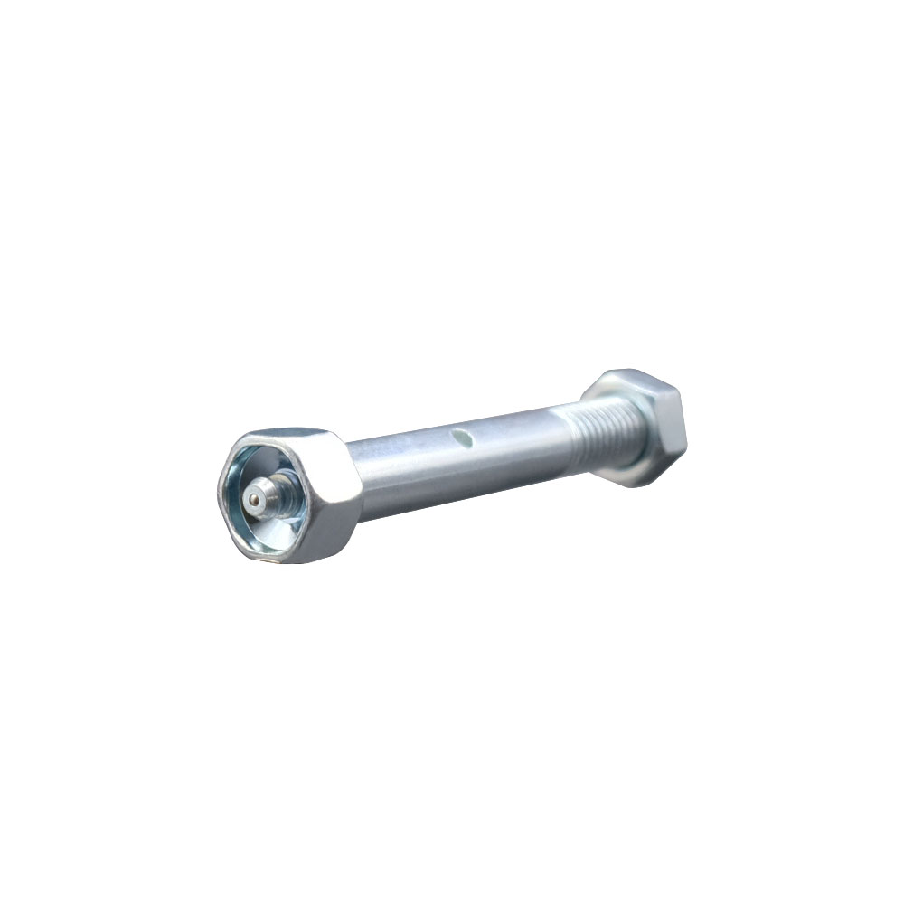 Zinc Plated Axle Kit with Grease Zerk Fitting for Industrial Caster Wheels - 1/2 Inch Diameter x 3-1/2 Inch Length - Service Caster Brand — photo 1