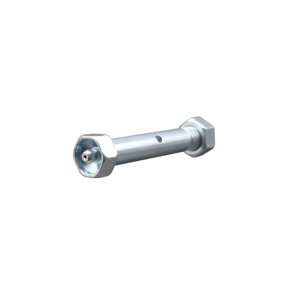 Zinc Plated Axle Kit with Grease Zerk Fitting for Industrial Caster Wheels - 1/2 Inch Diameter x 3 Inch Length - Service Caster Brand — photo 1