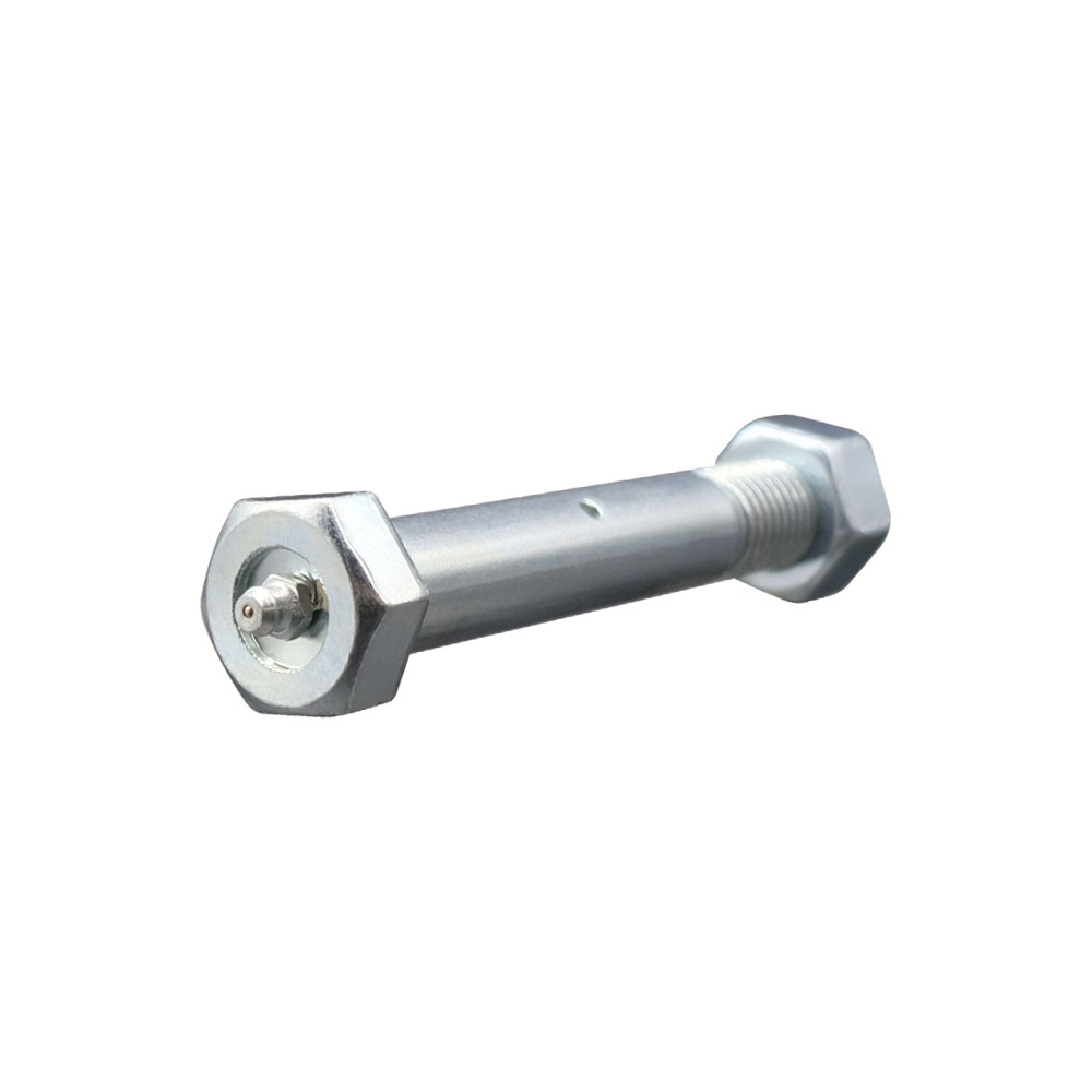 Zinc Plated Axle Kit with Grease Zerk Fitting for Industrial Caster Wheels - 3/4 Inch Diameter x 5 Inch Length - Service Caster Brand — photo 1